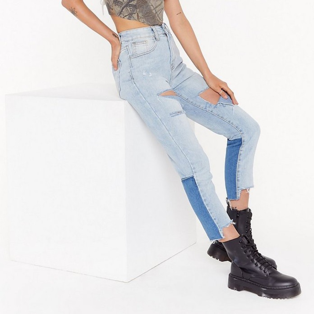 Momokrom Distressed Slice of Heaven Jeans